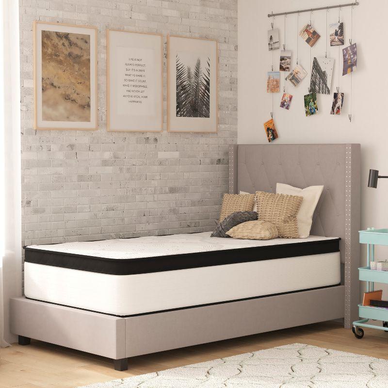 Capri Comfort 12" Twin Innerspring Firm Support Adjustable Bed