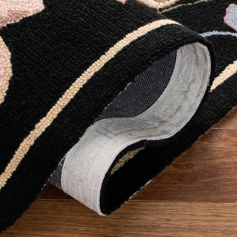 Chelsea HK306 Handmade Area Rug - 6'x9' - Black - Safavieh