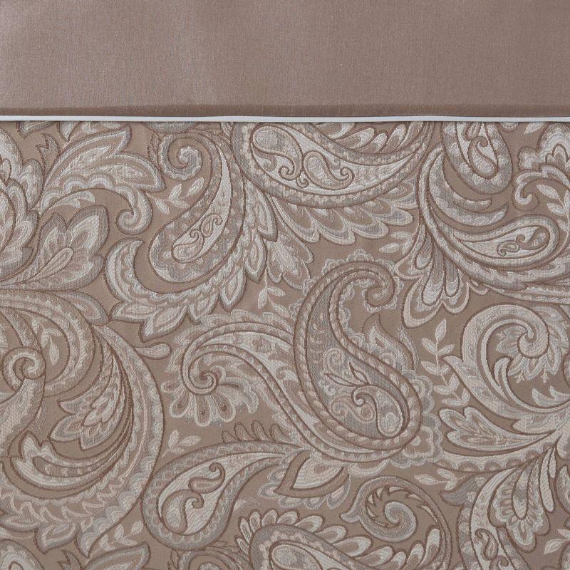 Madison Park Aubrey Paisley Jacquard Shower Curtain