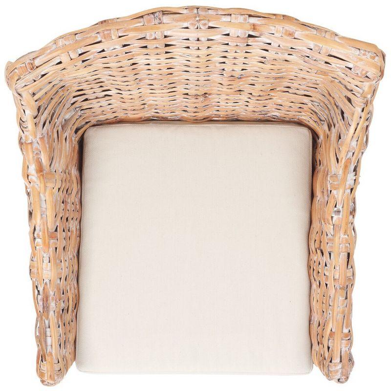 Ventura Rattan Arm Chair  - Safavieh