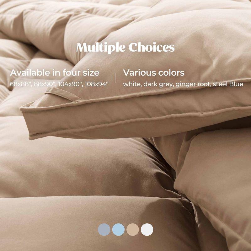 600 Fill Power All Season Down Comforter/Duvet Insert