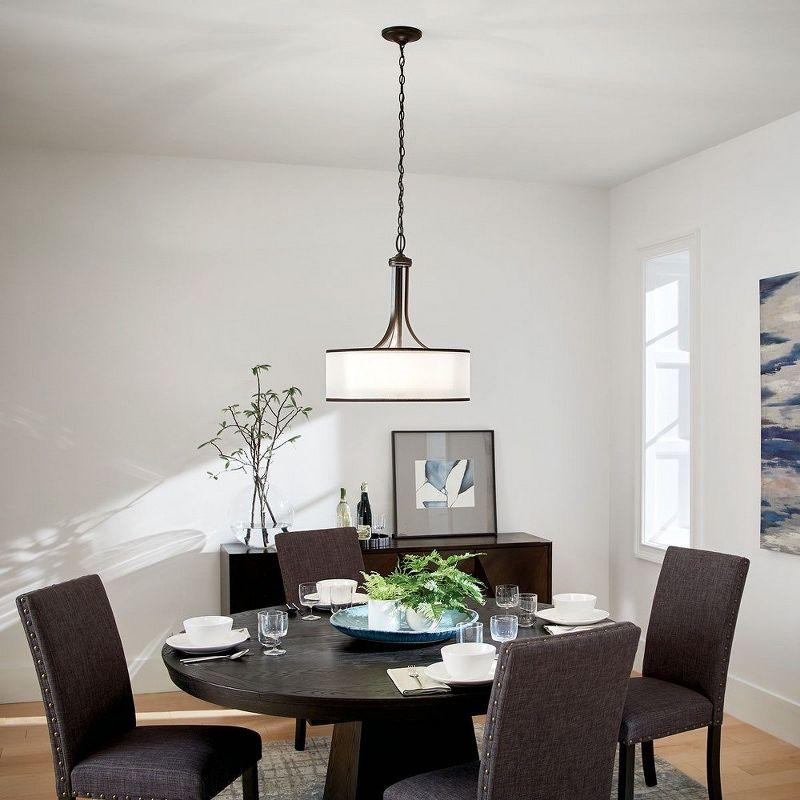 Kichler Lighting Lacey 4 - Light Pendant in  Mission Bronze