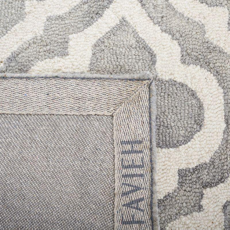Dip Dye DDY537 Hand Tufted Accent Rug - Grey/Ivory - 2'x3' - Safavieh.