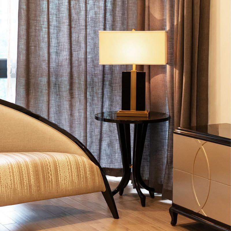 Jennifer Taylor Home Verona 23" Wide Contemporary Glam Storage Side Table