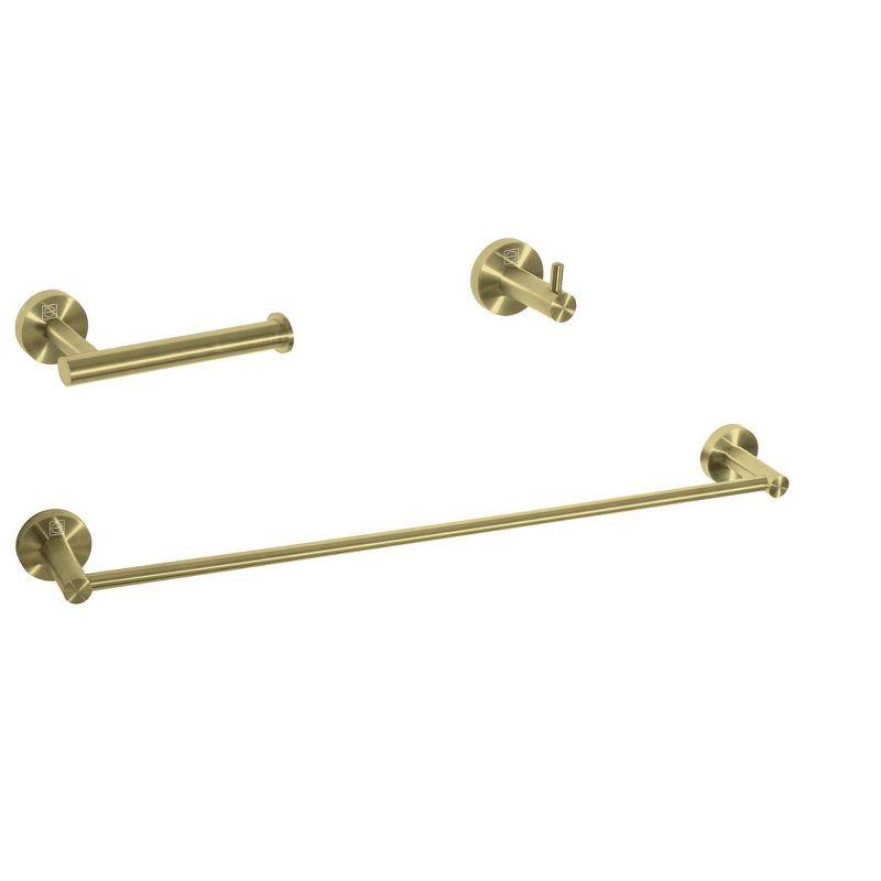 Freya 3 - Piece Bathroom Hardware Set