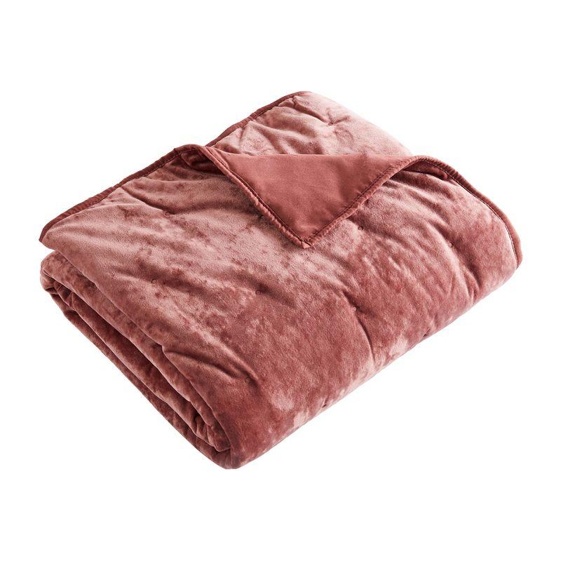 BH Abruzzi Plum Quilted Throw- Levtex Home