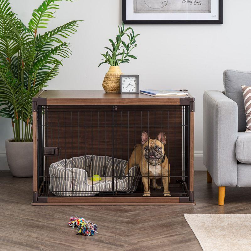 IRIS USA Wire Open Dog Crate Pet Playpen