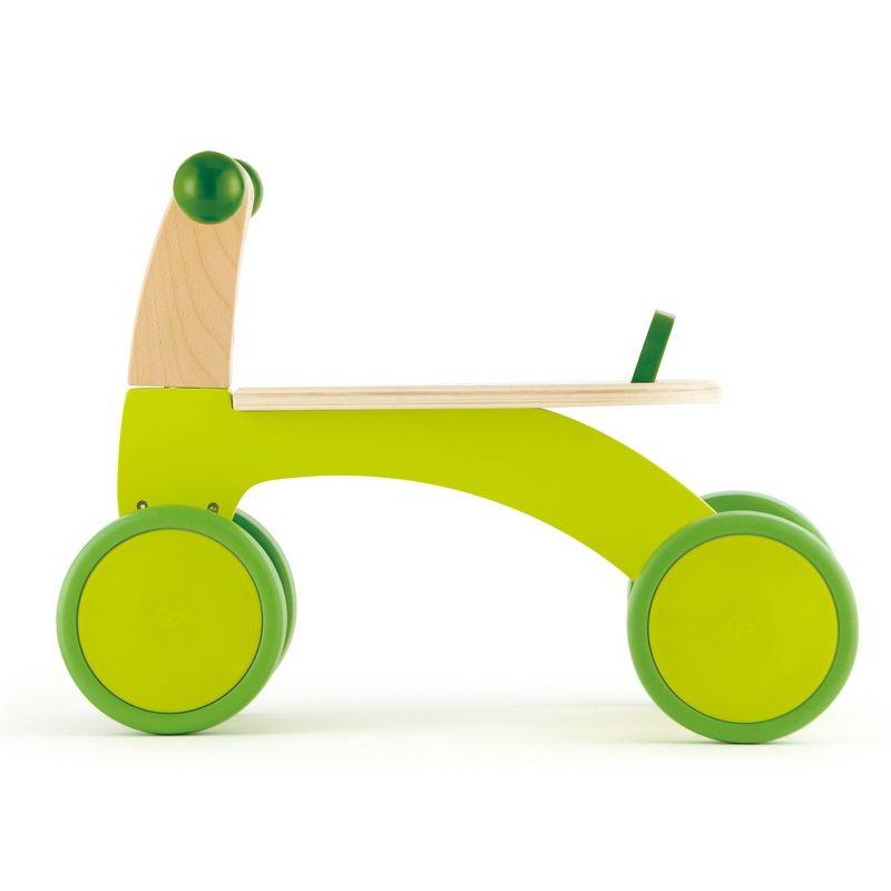 Hape: Scoot Around Ride-On Wood Balance Bike in Bright Green, Ages 1+