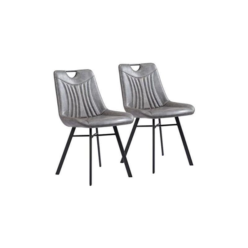 Zuo Tyler Dining Chair (Set of 2) Vintage Gray