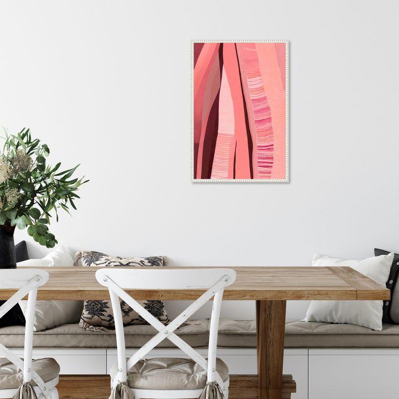 Amanti Art Pink Layers by Treechild  Framed Canvas Wall Art