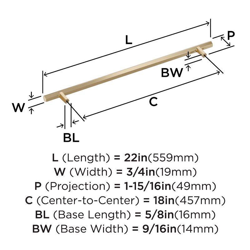 Amerock Caliber Appliance Pull