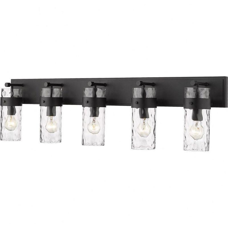Z-Lite Fontaine 5 - Light Vanity in  Matte Black