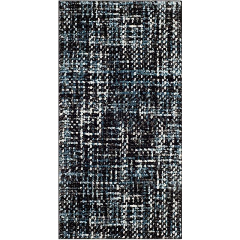 Porcello PRL6941 Power Loomed Indoor Area Rug - 8'x10' - Charcoal/Blue - Safavieh