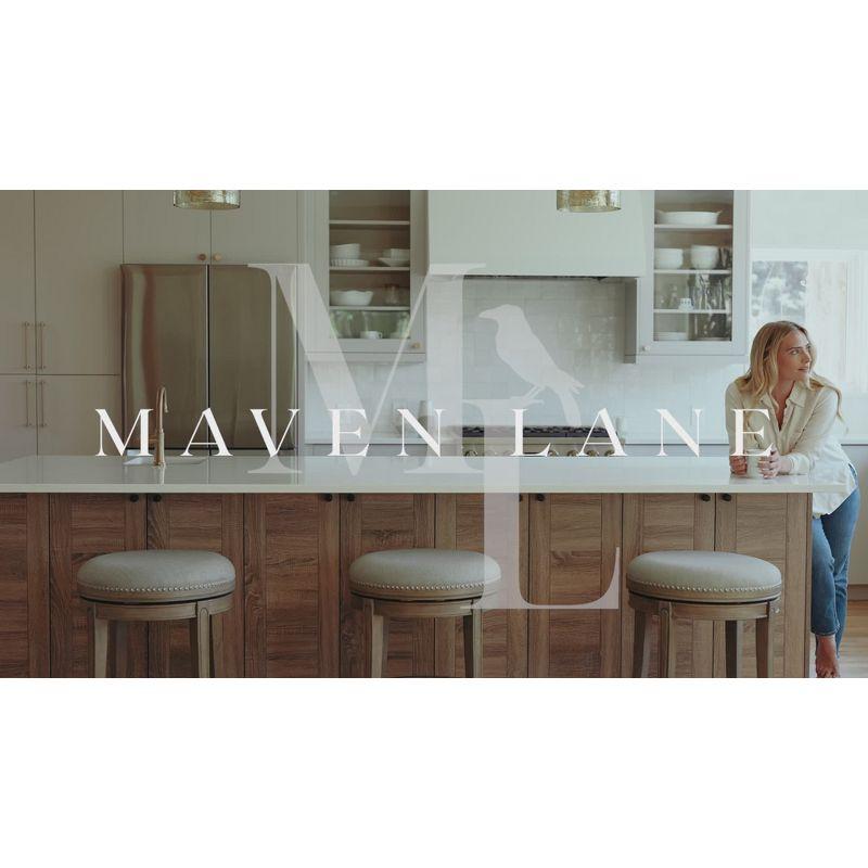 Maven Lane Alexander Backless Swivel Kitchen Stool