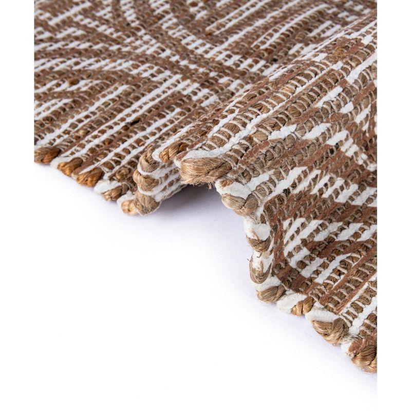 Unique Loom 2' 0 x 3' 1 Radha Chenille Jute Rectangle Area Rug