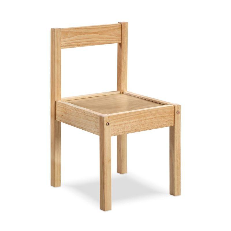 Olive & Opie Della Solid Wood Kids' Table and Chair Set - 3pc