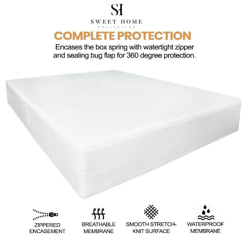 Waterproof Zipper Mattress Protector Case Pack