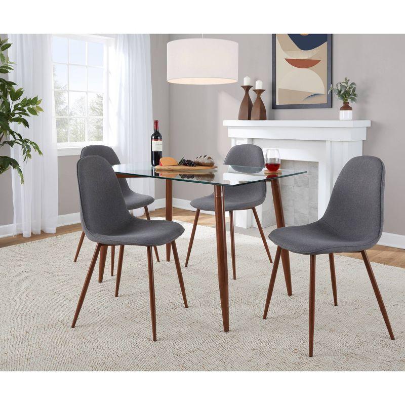 5 - Piece Glass Top Dining Set