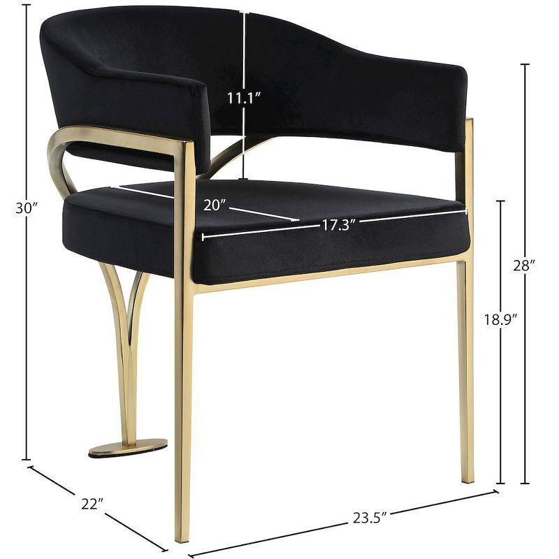 Kirsi Velvet Dining Chair