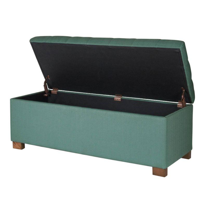 Classic Large Tufted Storage Bench - HomePop