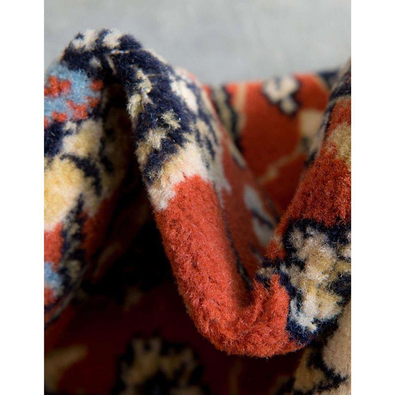 Unique Loom 9' 10 x 13' 1 Sialk Hill Washington Terracotta Area Rug