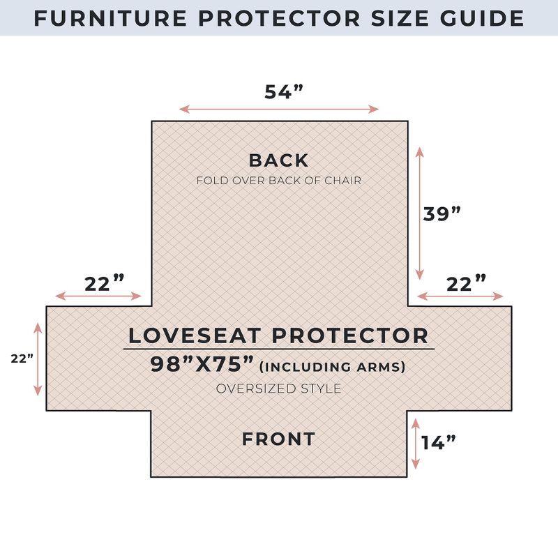 Box Cushion Loveseat Slipcover