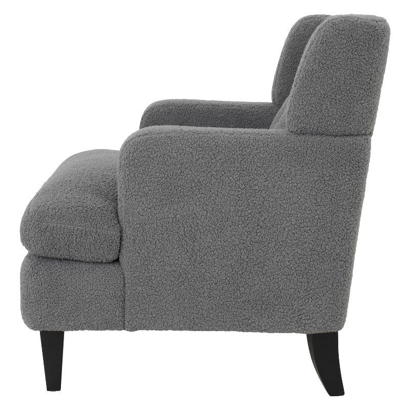 Christopher Knight Home Mantua Fabric Tufted Accent Chairs,Dark Gray
