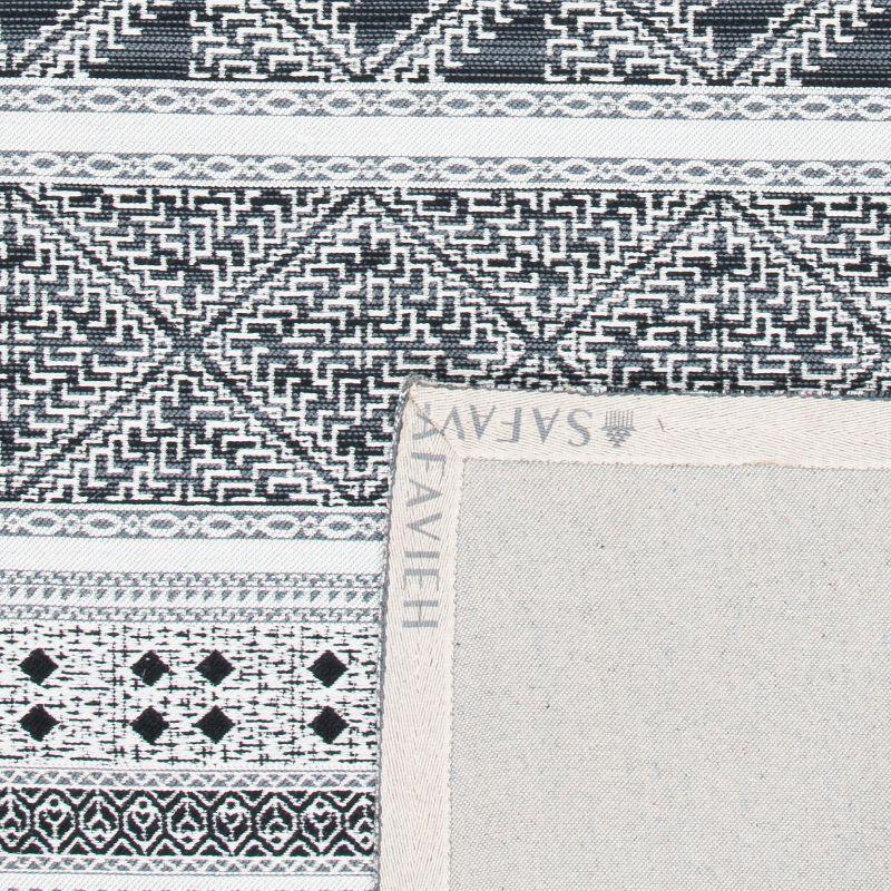 Classic Vintage CLV717 Hand Woven Area Rug - Black - 8'x10' - Safavieh.