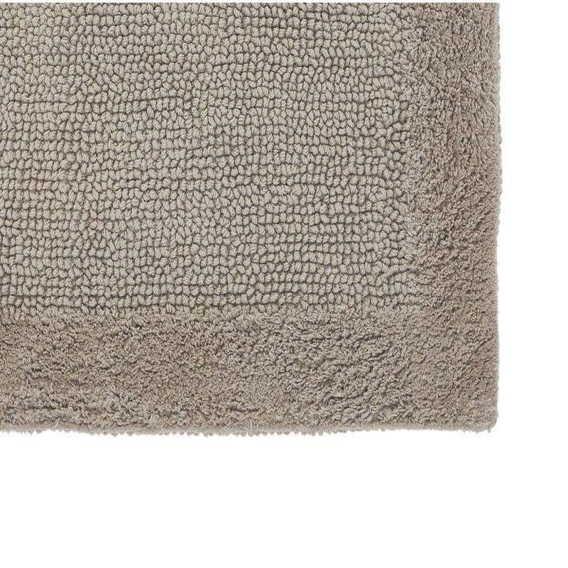 Better Trends Edge 100% Cotton Tufted Reversible Bath Rug 20" x 60" Runner - Beige