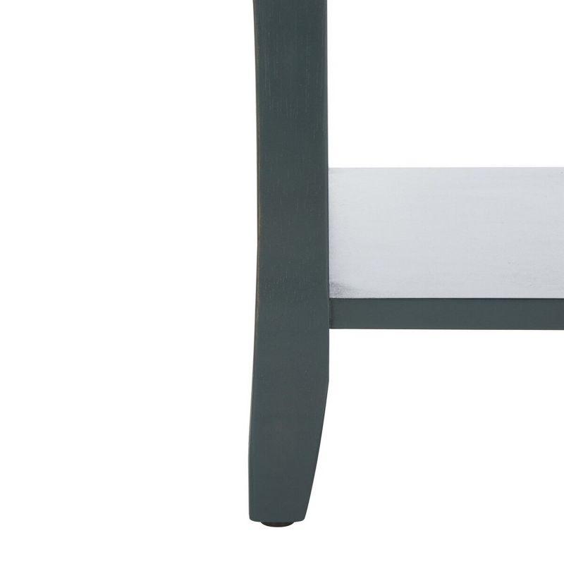 Coby Nightstand With Storage Drawer - AMH6616 - Dark Teal - Safavieh Couture