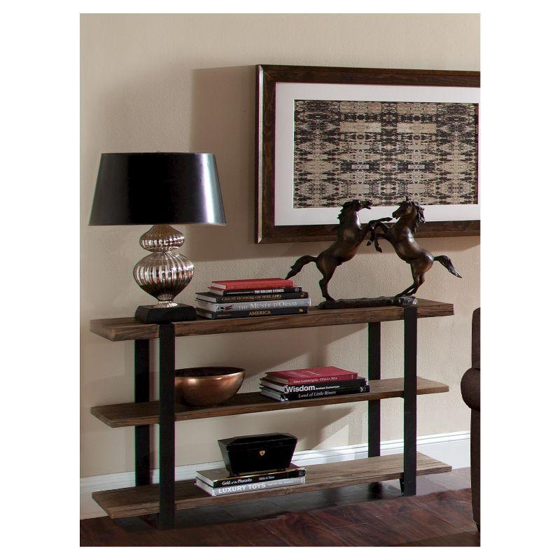 Modesto Wide TV Stand for TVs up to 50" Brown - Alaterre Furniture