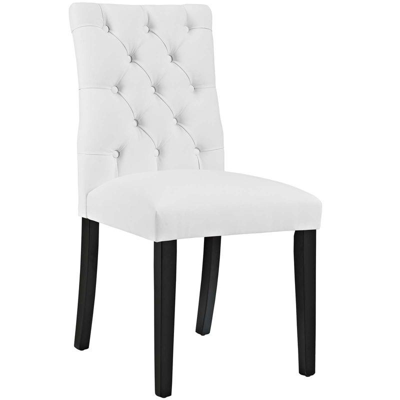 Modway Duchess Button Tufted Vegan Leather Dining Chair