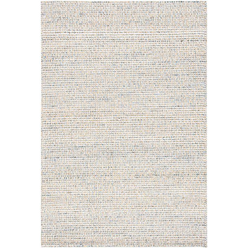 Vermont VRM401 Hand Woven Area Rug - Dark Gold/Blue - 6'x9' - Safavieh.