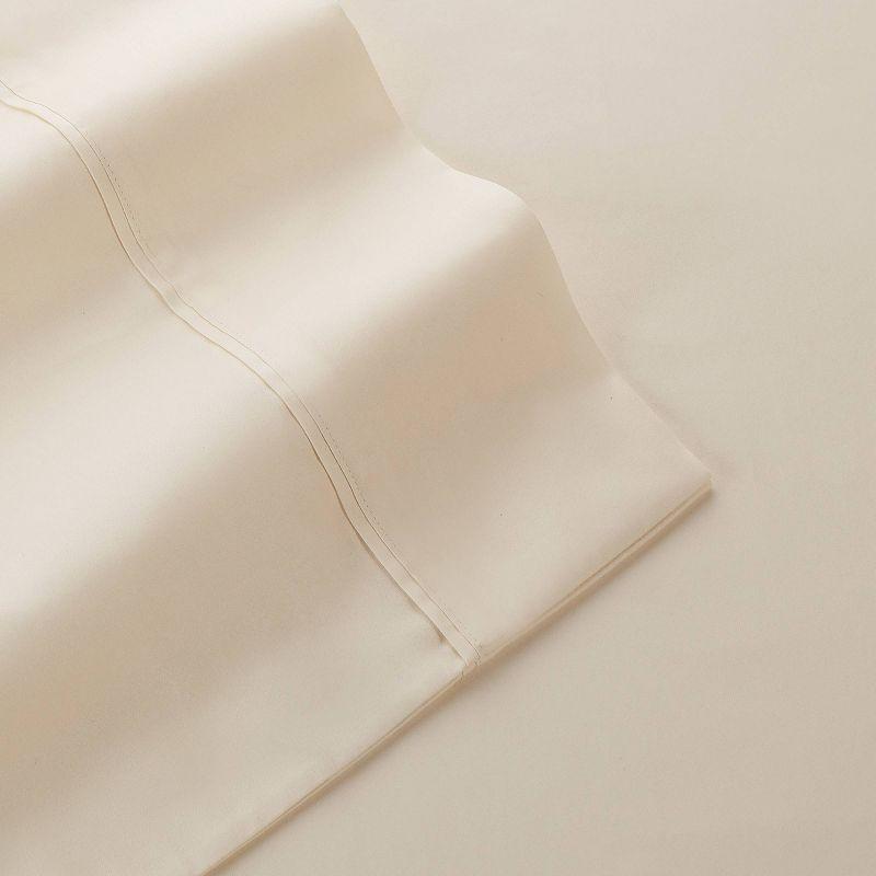 Martex 400 Thread Count Luxury Sheet Set 100% Long Staple Cotton Sateen Weave Silky Soft & Durable, Wrinkle & Fade Resistant, Deep Pocket