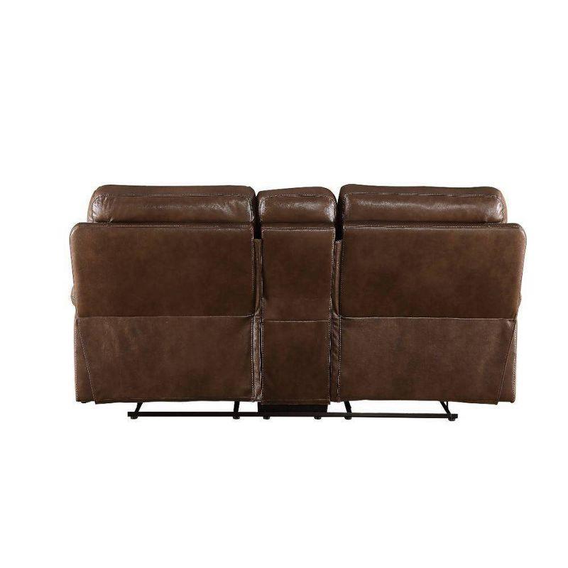 Acme Furniture Aashi Sofa Brown Leather