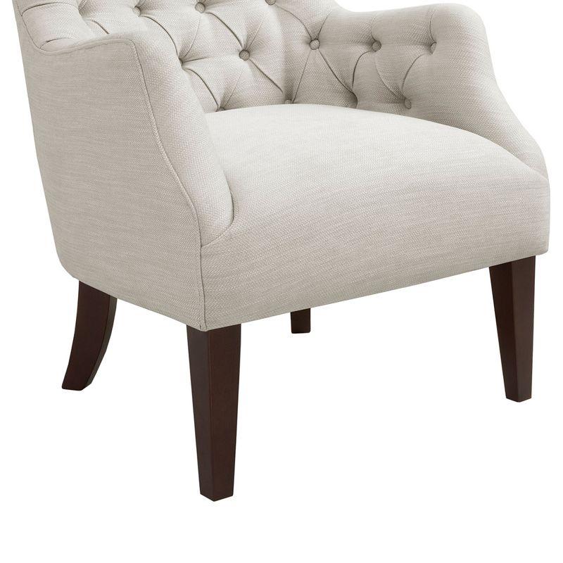 Tufted Wingback Accent Chair