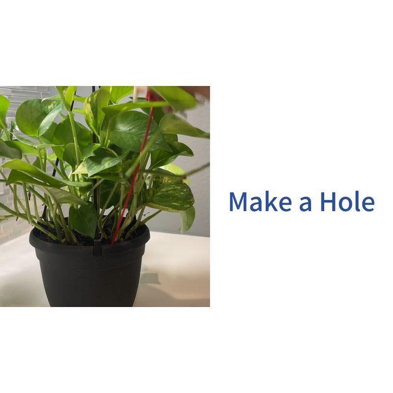 Lexi Home Self-Watering Plant Large Aqua Globes - Blue Green