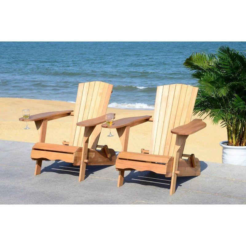 Breetel Adirondack 2 Per Box Indoor/Outdoor (Set Of 2) - PAT7034 - Natural - Safavieh