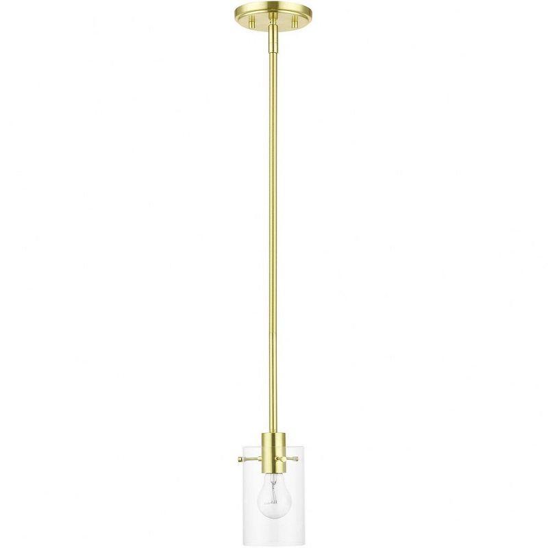 Livex Lighting Munich 1 - Light Pendant in  Satin Brass