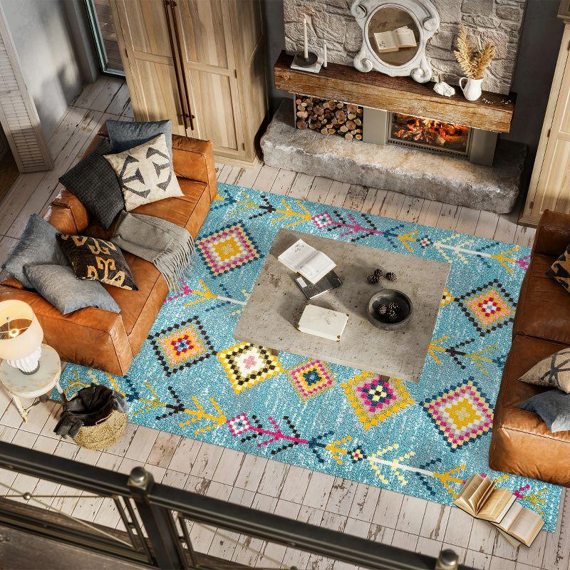 JONATHAN Y Love Geometric Area Rug