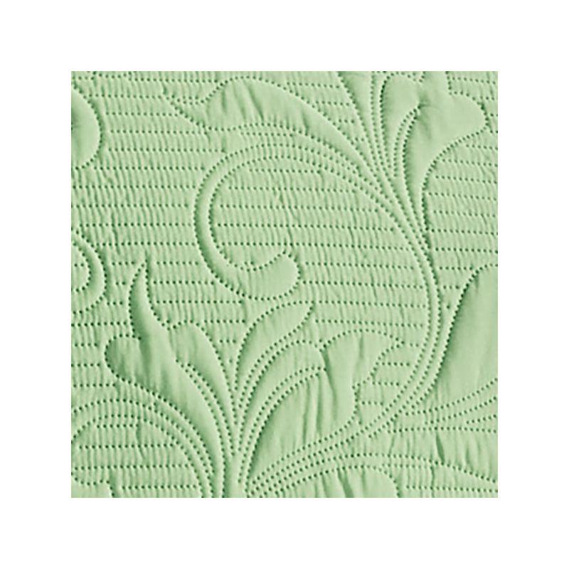 Leaf Scroll Quilted Furniture Protector