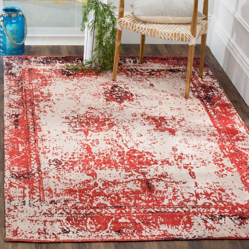 Classic Vintage CLV125 Power Loomed Area Rug - Red - 5'x8' - Safavieh.