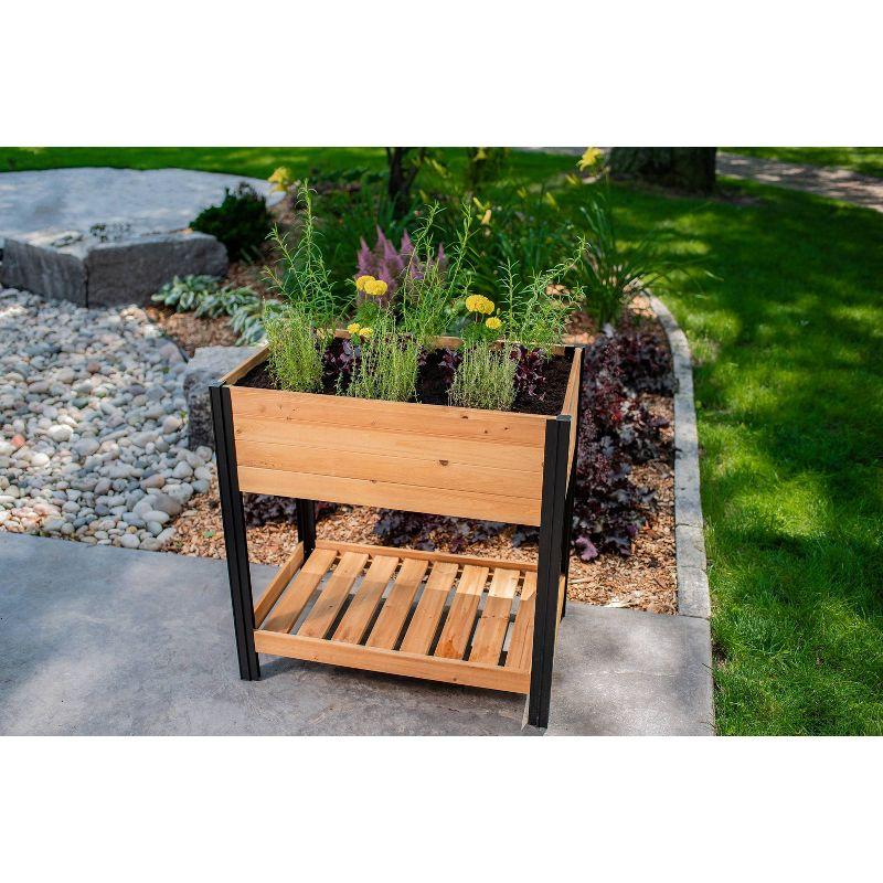 Mezza Cedar Raised Planter