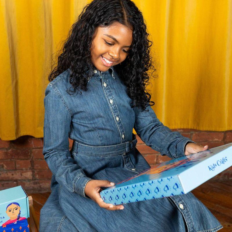 LeadHER: SOAR like Amelia Weaving Loom Craft Kit - Kids Crafts: DIY Art Kit for Kids, Includes Paint, Beads & Needle