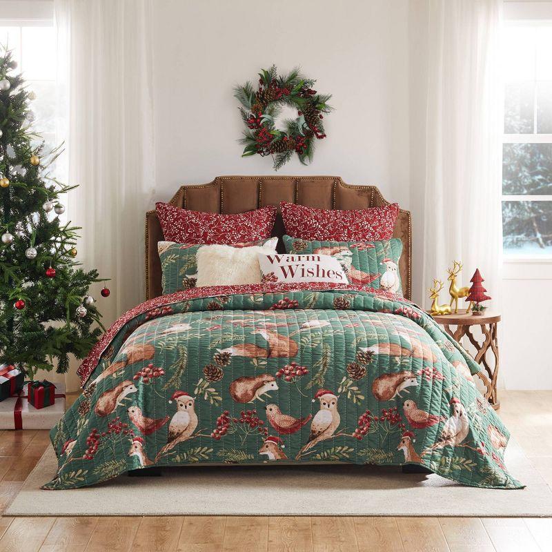 Barefoot Bungalow Willow Reversible Quilt Set