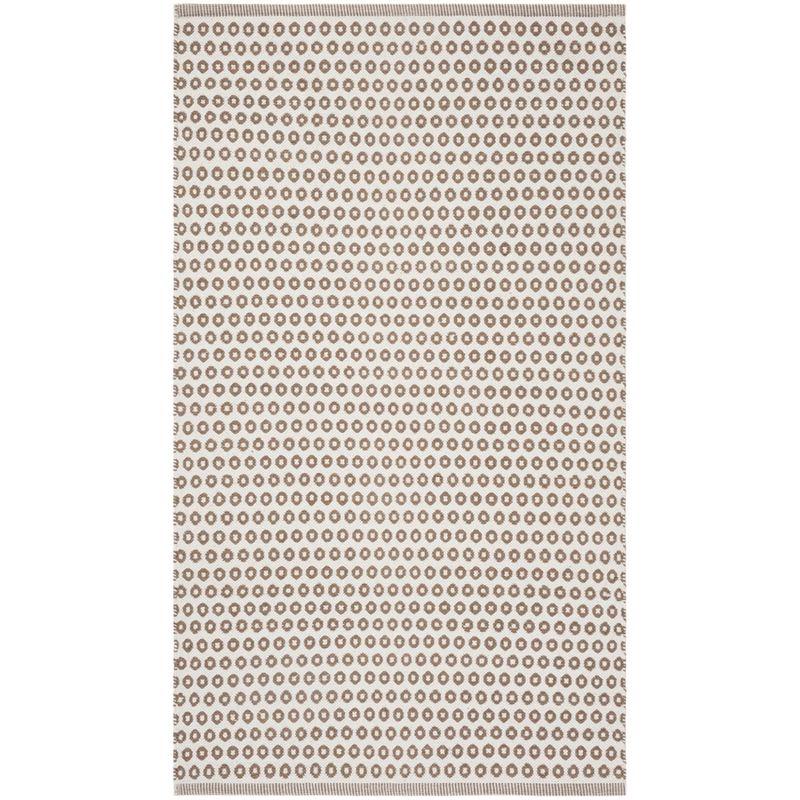 Montauk MTK616 Hand Woven Indoor Accent Rug - Taupe/Ivory - 3'x5' - Safavieh