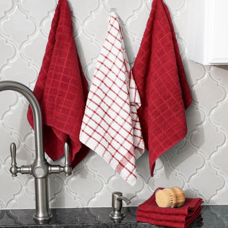 RITZ RITZ Terry Kitchen Towel and Dish Cloth Set (Set of 12)