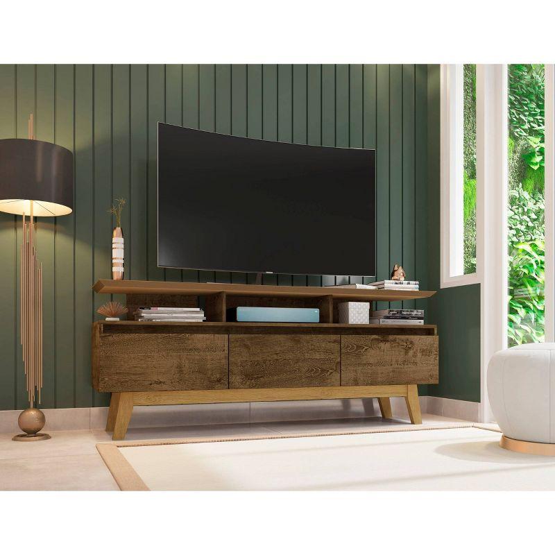 Yonkers TV Stand for TVs up to 60" - Manhattan Comfort