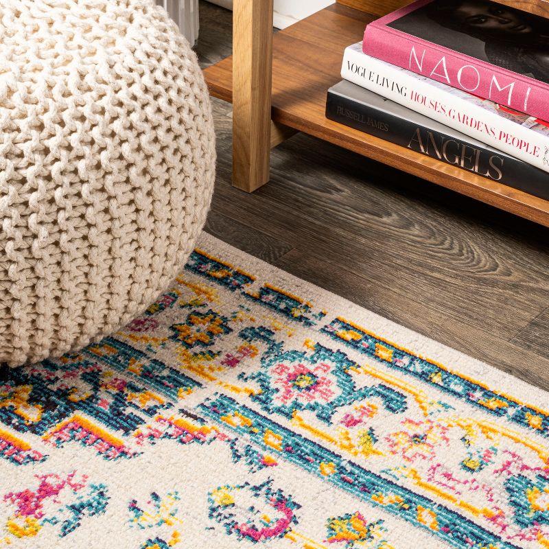 Brooklyn Geometric Medallion Area Rug  - JONATHAN Y