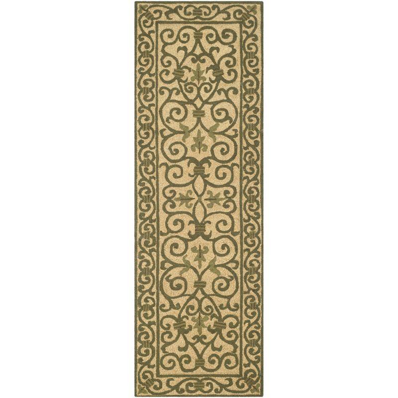 Chelsea HK11 Handmade Accent Rug - 2'6"x4' - Yellow/Light Green - Safavieh